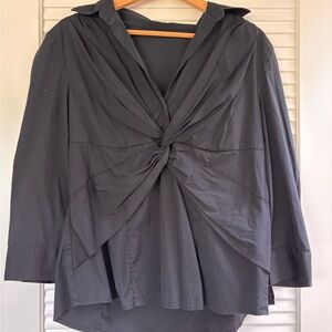 Elegant Black Women's Top